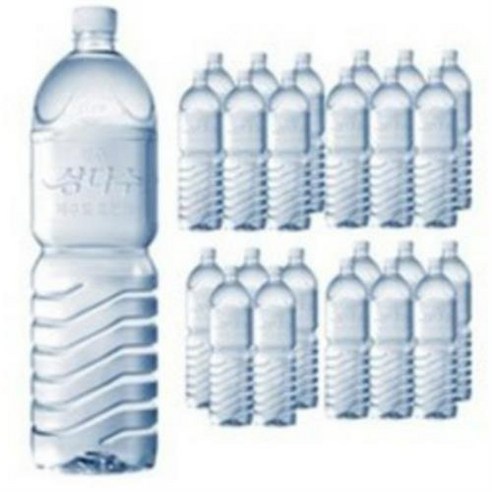 제주삼다수 그린 무라벨, 2L, 192개