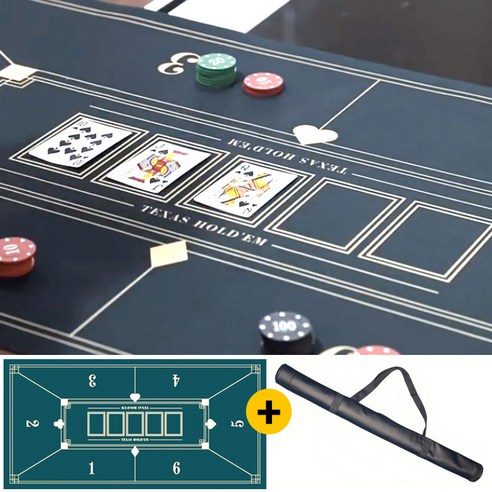 고니표 홀덤 매트, 텍사스 홀덤의 밤을 더욱 특별하게!