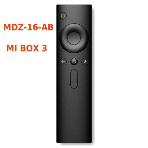 XMRM-002 블루투스 리모컨 음성 검색 MDZ-16-AB 포함 MI 4K 울트라 HDR TV 박스 3 BOX 3S 용 신제품, 한개옵션0