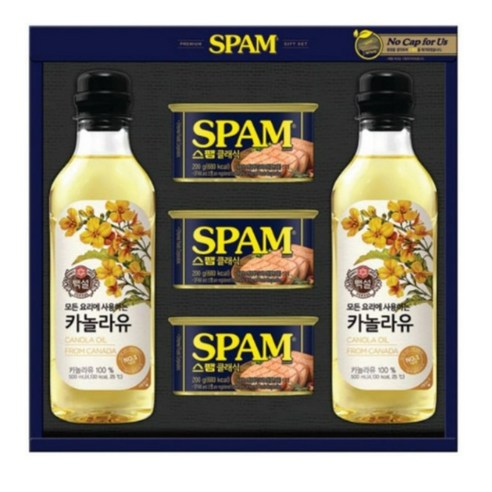 CJ제일제당 스팸 고급유 7호 선물세트 명절세트, 1개