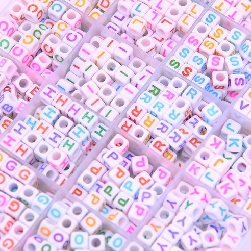 나만의 이야기를 담아내는 특별한 순간: 알파벳 이니셜 비즈 세트 리뷰 알파벳비즈