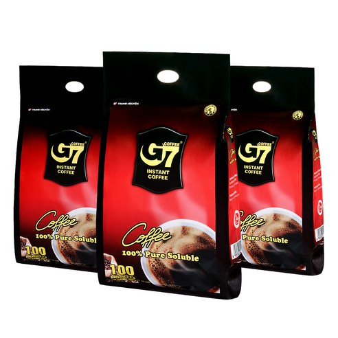 G7 블랙커피, 2g, 100개입, 3개