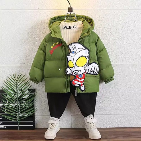 남아 캐릭터 다운패딩 겨울다운점퍼 방한 아동다운점퍼PX40223