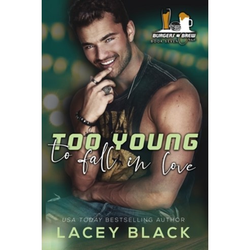 (영문도서) Too Young To Fall In Love Paperback, Lacey Black Books, English, 9781951829360
