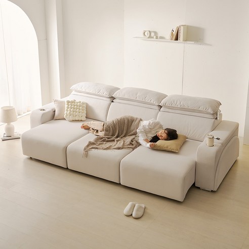 층간소음 걱정 없이, 온 가족 편안한 휴식을! 제이픽스 테티스 리클라이너 소파 사용 후기 슬라이딩쇼파