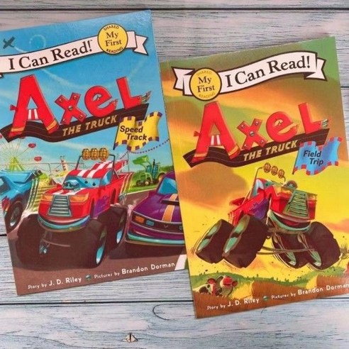 I Can Read Axel the Truck 4권세트, 1set