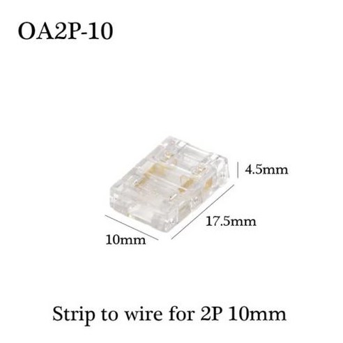 COB LED 와이어 커넥터 연결 솔더리스 미니 버클 FCOB RGB CCT LED 스트립 조명 어두운 영역 커넥터 없음 2 3 4 핀 30 개, 5) OB3P-8 - 30pcs, 4) OB3P-8 - 30pcs