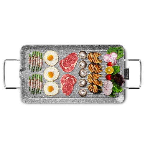 넓고 강력한 매직쉐프 전기그릴 X66으로 맛있는 시간을!