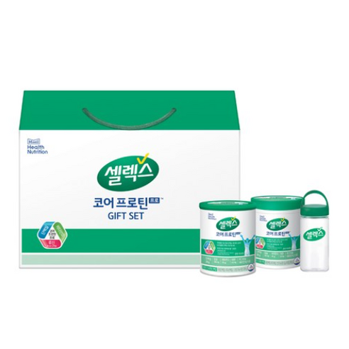 셀렉스 코어 프로틴 프로 304g + 스틱 19g x 14p + 스푼 + 텀블러, 7세트