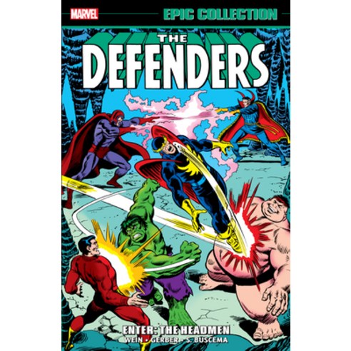 (영문도서) Defenders Epic Collection: Enter - The Headmen Paperback, Marvel Universe, English, 9781302955311