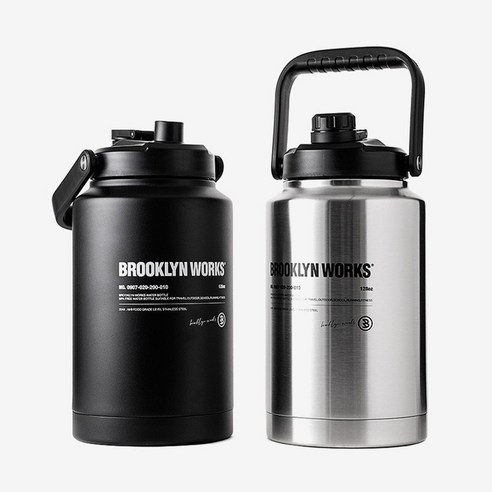 BW_ 브루클린웍스 워터저그 3.8L, SILVER, 1개