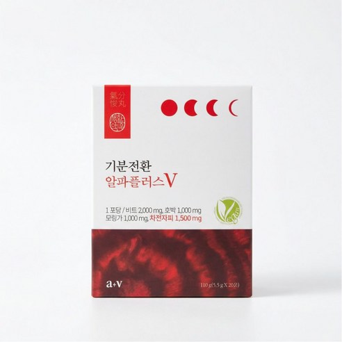 기분전환 알파플러스V 호박 차전자피 20포