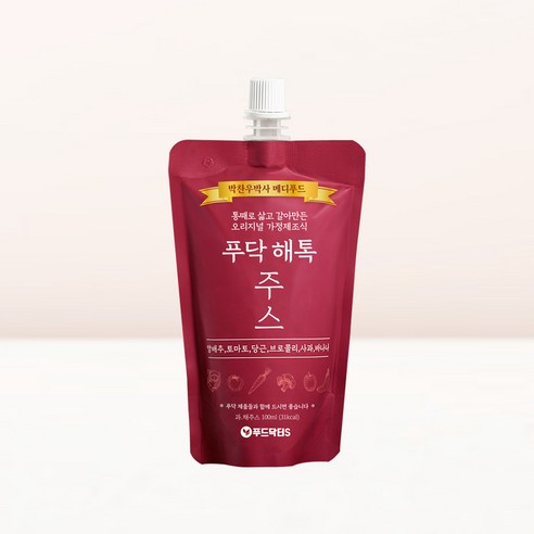 푸드닥터S 푸닥 해톡주스, 30팩, 100ml