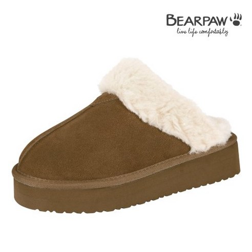 추천제품 [베어파우] (BEARPAW) THEA 웨지양털슬리퍼 (womens) K824002PD-W