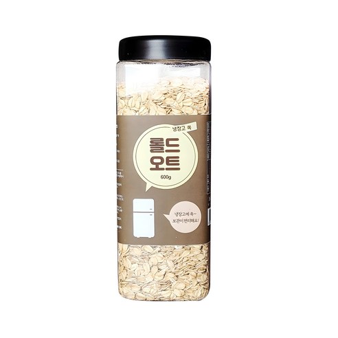 냉장고쏙 롤드 오트, 600g, 1개