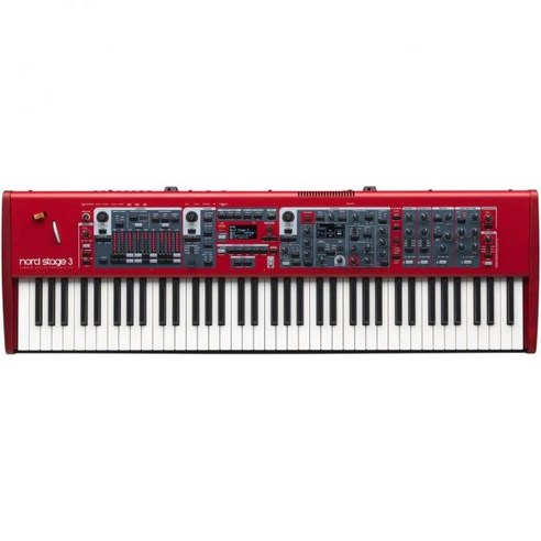 Nord Stage 3 HP 76-Key 디지털 피아노 해머액션 휴대용 키베드, 76-Key Hammer Action Keybed No, 76-Key Hammer Action Keybed No