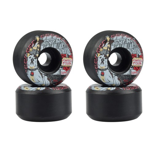 Monland Spitfire 휠 스트리트 브러싱 댄스 보드 스핏파이어 스케이트보드 휠 54mm 99Duro F, F와 같이