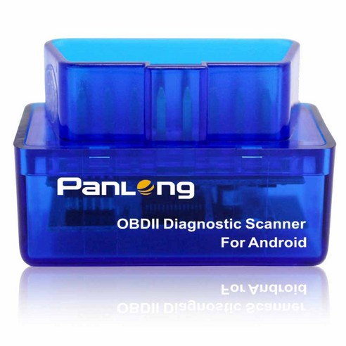 Panlong 블루투스 인포카 obd2 스캐너 안드로이드차량용 진단기, PL-B02, v1.5 -블루, 1개