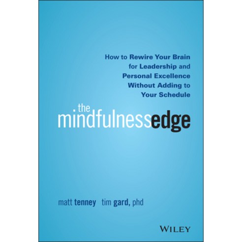 (영문도서) The Mindfulness Edge Hardcover, Wiley, English, 9781119183181