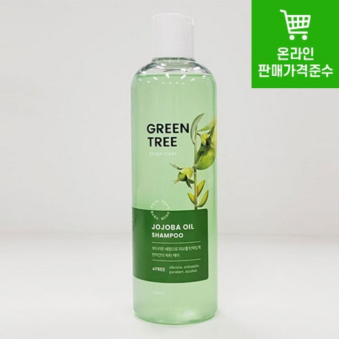 나들이 그린트리 호호바오일 샴푸 500ml, 1개