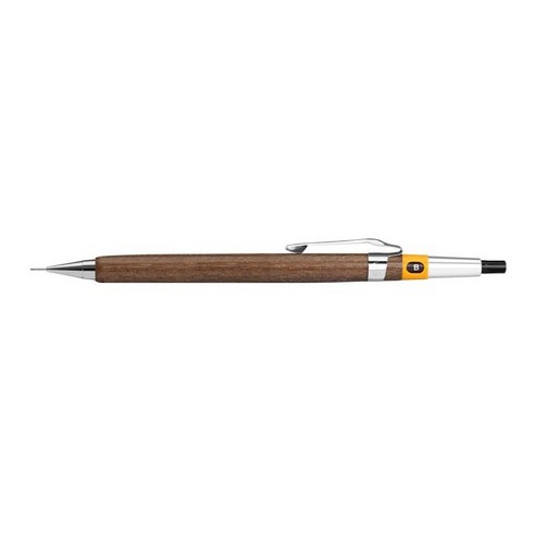 윤우드 샤프 그래프 실버(펜텔 메카니즘) 0.5mm, 유창목 0.5mm