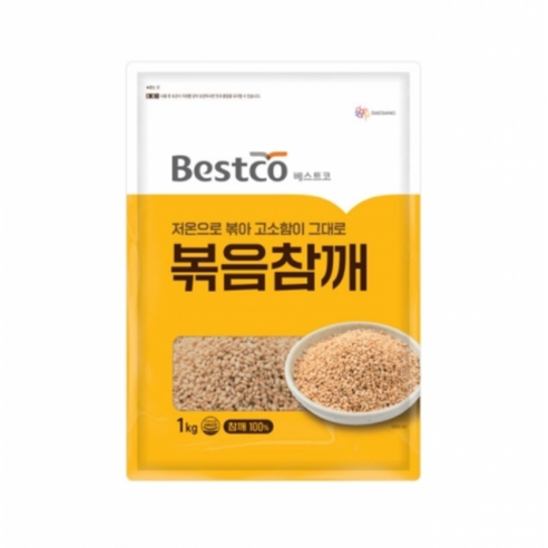 베스트코 볶음참깨 1kg, 30개