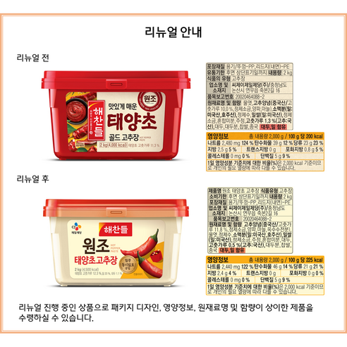 한국 가정의 대표적인 양념으로, 깊고 진한 맛으로 요리에 특별한 감동을 더합니다.