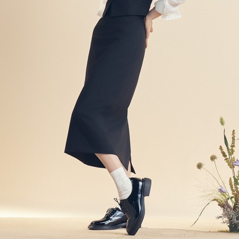 로엠 H라인 롱 스커트(2colors)_RMWHE49R11