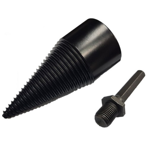 KNC 나무파쇄 42mm 드릴 장작 비트 캠핑 화로 나무 쪼개기, 1개