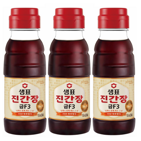 샘표 진간장 금에프3, 150ml, 9개