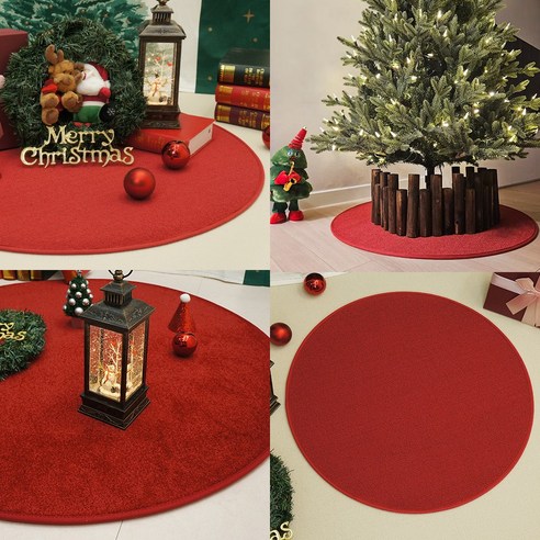 안전하고 아름다운 크리스마스, 다앤몰 트리 매트와 함께