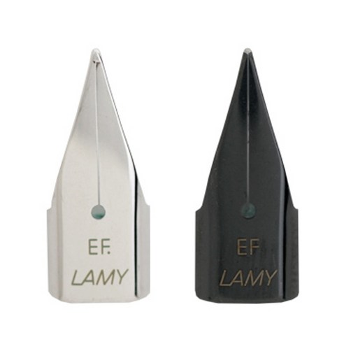 LAMY 만년필 펜촉 블랙스틸, F: 품질과 디자인의 조화 카키모리펜촉