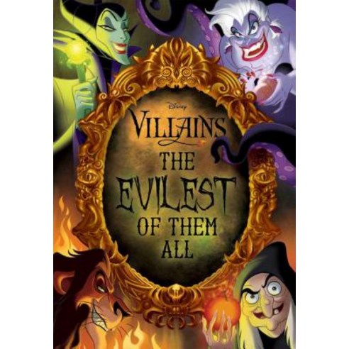 Disney Villains: The Evilest of Them All Hardcover, Studio Fun International, English, 9780794441609
