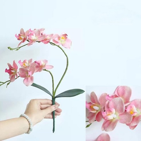[오케이나우ㅣ강추] 호접란 조화로 집을 밝히고 아름답게 장식하세요 [OKNOWㅣ추천상품]