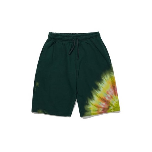 (국내배송) CRITIC TIE DYE 쇼츠 Deep Green