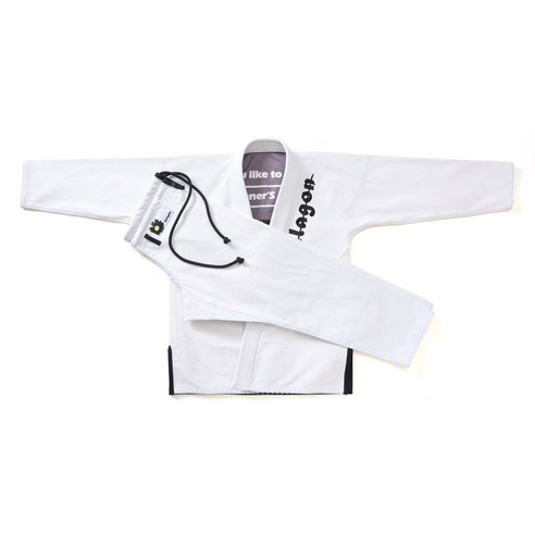 올라곤의 자유로움, 아거 화이트 주짓수 도복으로 경험하다