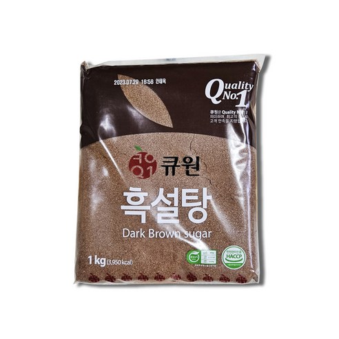 큐원 흑설탕, 3kg, 2개 흑설탕3kg