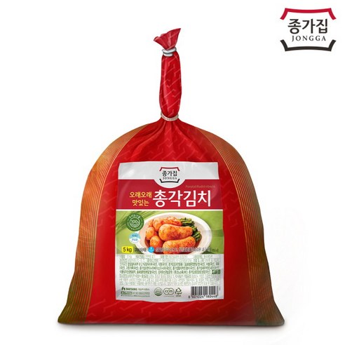 [종가집] 총각김치 5kg, 상세 설명 참조