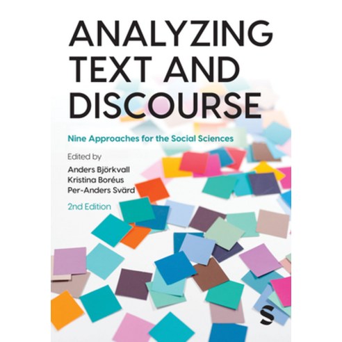 (영문도서) Analyzing Text and Discourse Hardcover, Sage Publications Ltd, English, 9781529601961