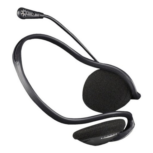 CAMAC 넥밴드 유선 헤드셋 CMK-503MV 블랙 초경량 인강 독서실, 1개, 1개