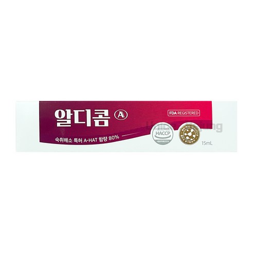 알디콤 숙취해소제, 1개, 15ml