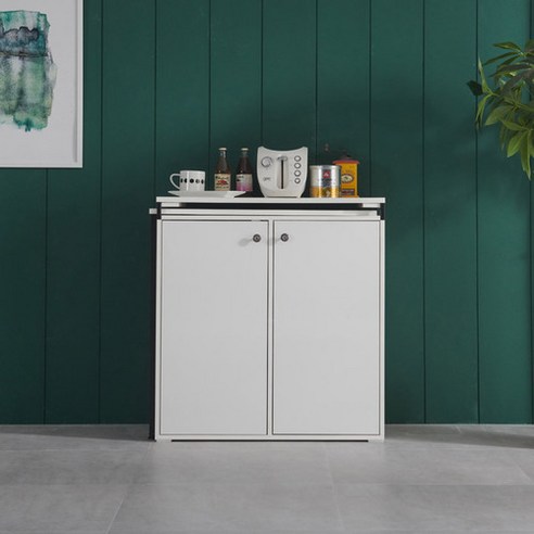 편안한 집안 살림을 위한 다목적 확장형 홈바 수납장