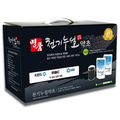 자연산 가시오가피 진액 천기누설약초 최근 가장 많이 팔린 상품 1박스 90ml 60포, 5400ml, 1개