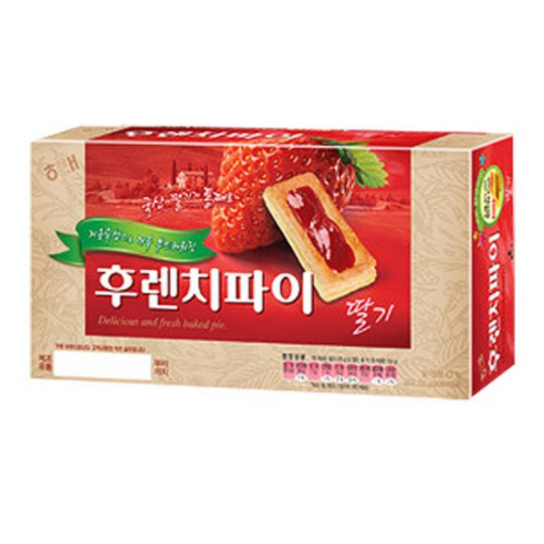 해태제과 후렌치파이 딸기, 192g, 6개