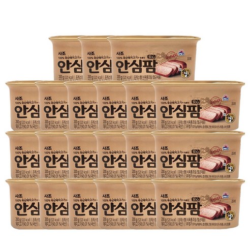 <올따옴> 사조해표 안심팜 200g 21입, 21개