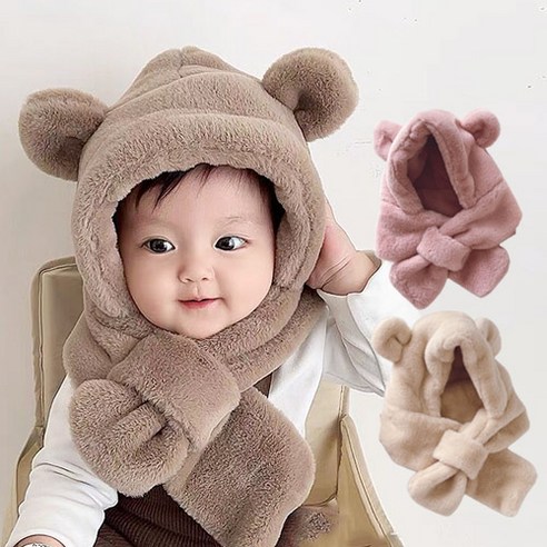 귀엽고 따뜻한 겨울, 베스더스 곰돌이 올인원 워머와 함께!