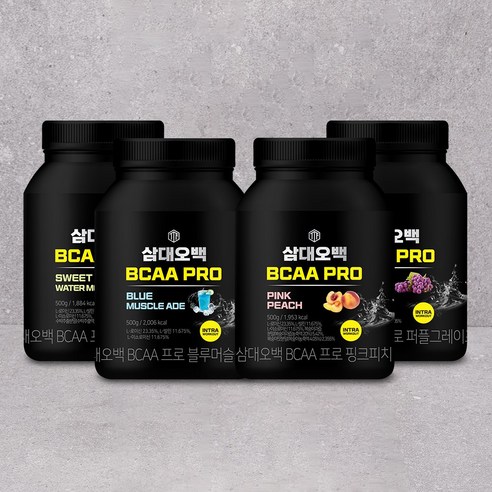 삼대오백 티로신 BCAA 프로, 핑크피치, 1개, 500g