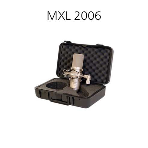 섬세한 사운드를 담아내는 MXL 2006 콘덴서 마이크로 당신의 사운드를 업그레이드하세요.
