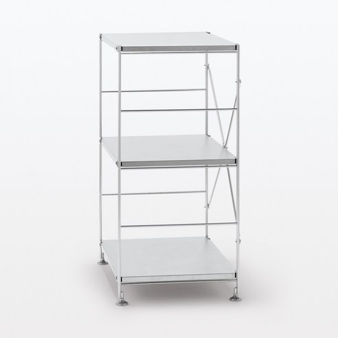 좁은 공간, 무인양품 철제 선반으로 깔끔하게!