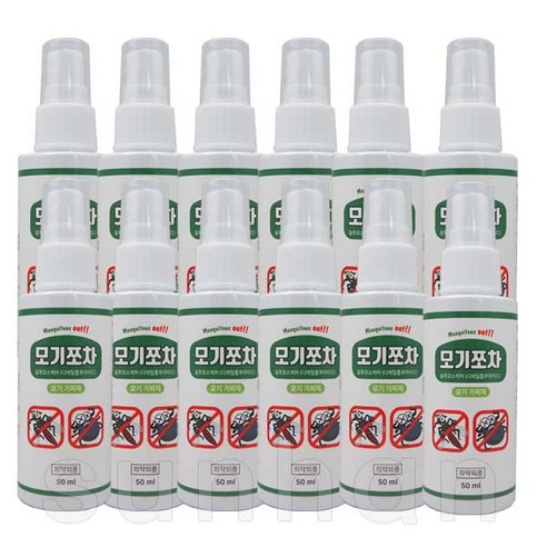 모기쪼차 모기기피제 50ml/모기 진드기 기피제, 1개, 50ml